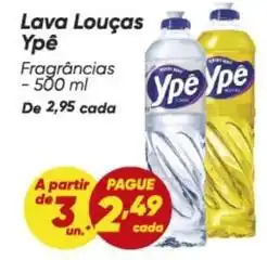 Dia Ypê - lava louças oferta