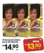 Fort Atacadista Rs - tintura para cabelo cor & ton mini kit oferta