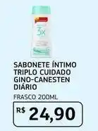 Assaí Atacadista Gino-canesten - sabonete intimo triplo cuidado diário oferta
