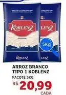 Assaí Atacadista Koblenz - arroz branco tipo 1 oferta