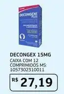 Assaí Atacadista Plus - decongex 15mg caixa com 12 comprimidos ms oferta