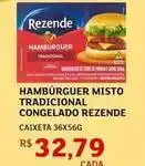 Assaí Atacadista Rezende - hambúrguer misto tradicional congelado oferta