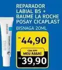 Assaí Atacadista Cicaplast - reparador labial b5 + baume la roche posay oferta