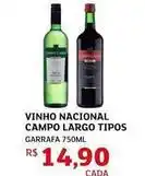 Assaí Atacadista Campo largo - vinho nacional tipos oferta