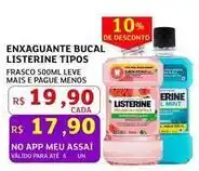 Assaí Atacadista Listerine - enxaguante bucal oferta
