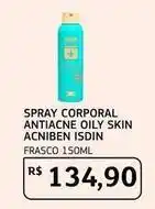 Assaí Atacadista Isdin - spray corporal antiacne oily skin acniben isdin oferta