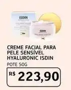 Assaí Atacadista Isdin - creme facial para pele sensível hyaluronic oferta