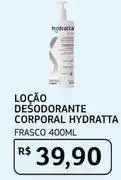 Assaí Atacadista Hydratta - loção desodorante corporal oferta