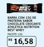 Assaí Atacadista Barra - com 15g de proteína sabor chocolate crocante atheltica nutrition best whey oferta