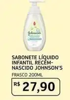 Assaí Atacadista Johnson's - sabonete líquido infantil recém- nascido oferta
