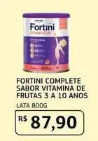 Assaí Atacadista Sabor - fortini complete sabor vitamina de frutas 3 a 10 anos oferta