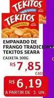 Assaí Atacadista Tekitos - empanado de frango tradicional oferta