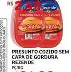 Assaí Atacadista Rezende - presunto cozido sem capa de gordura oferta