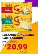 Assaí Atacadista Sadia - lasanha congelada sabores oferta