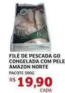 Assaí Atacadista Amazon - filé de pescada go congelada com pele oferta