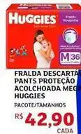 Assaí Atacadista Huggies - fralda descartá pants proteção acolchãoada meguies oferta