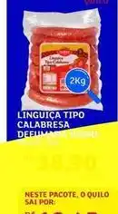 Assaí Atacadista Dia - linguiça tipo calabresa oferta