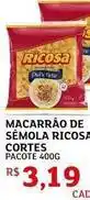 Assaí Atacadista Ricosa - macarrão de semola oferta