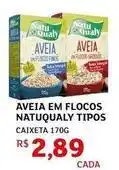 Assaí Atacadista Natu´s - aveia em flocos tipos oferta
