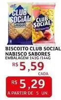 Assaí Atacadista Nabisco - biscoito club social oferta