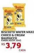 Assaí Atacadista Bauducco - biscoito wafer maxi choco & cream oferta