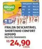 Assaí Atacadista Hipopo - fralda descartável shortinho confort oferta