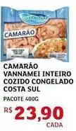 Assaí Atacadista Costa sul - camarão vannamei inteiro cozido congelado oferta
