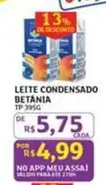 Assaí Atacadista Betânia - leite condensado oferta