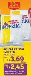 Assaí Atacadista Imperial - açúcar cristal oferta