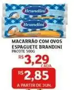 Assaí Atacadista Brandini - macarrao com ovos espaguete oferta