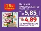 Assaí Atacadista Amifec - fecula de mandioca oferta