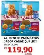 Assaí Atacadista Quality - alimentos para gatos sabor carne oferta