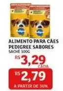 Assaí Atacadista Pedigree - alimento para caes sabores oferta