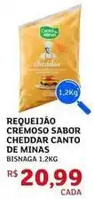 Assaí Atacadista Canto de minas - requeijão cremoso sabor cheddar oferta