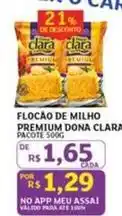 Assaí Atacadista Dona clara - flocao de milho premium oferta