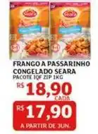 Assaí Atacadista Seara - frango a passarinho congelado oferta
