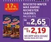 Assaí Atacadista Amon - biscoito wafer max oferta