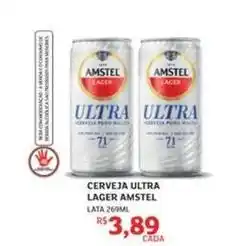 Assaí Atacadista Amstel - cerveja ultra lager oferta