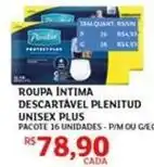 Assaí Atacadista Plenitud - roupa intima descartável plus oferta