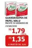 Assaí Atacadista Malu - guardanapos de papel oferta