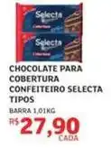 Assaí Atacadista Selecta - chocolate para cobertura confeiteiro oferta