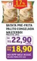 Assaí Atacadista Masterboi - batata pre-frita palito congelada oferta