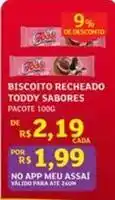 Assaí Atacadista Toddy - biscoito recheado oferta