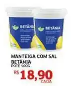 Assaí Atacadista Betânia - manteiga com sal oferta