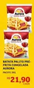 Assaí Atacadista Aurora - batata palito pré- frita congelada oferta