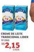 Assaí Atacadista Lider - creme de leite tradicional oferta