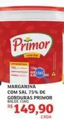 Assaí Atacadista Primor - margarina com sal 75% de gorduras oferta