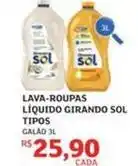 Assaí Atacadista Sol - lava-roupas líquido girando oferta