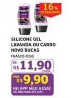 Assaí Atacadista Novo - silicone gel lavanda ou carro bucas oferta