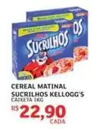 Assaí Atacadista Kellogg´s - cereal matinal sucrilhos oferta